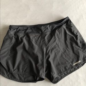 Patagonia shorts with liner size large